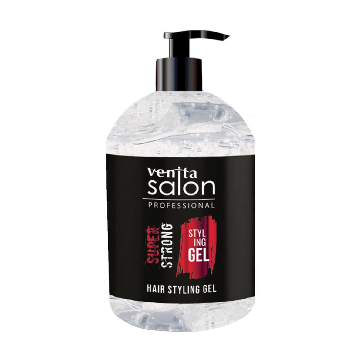 Гель для укладання волосся Venita Salon Professional Styling Gel Super Strong Суперсильна фіксація, 500 г